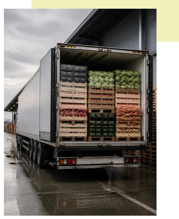 Перевозка плодоовощной продукции в Железногорск по цене от 5111 р. | Агросервис-Жлк