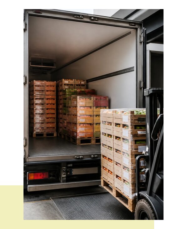 Перевозка сельхозпродукции на паллетах с доставкой в Железногорск