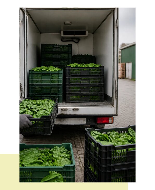 Перевозка шпината в Железногорск с сохранением свежести продукции